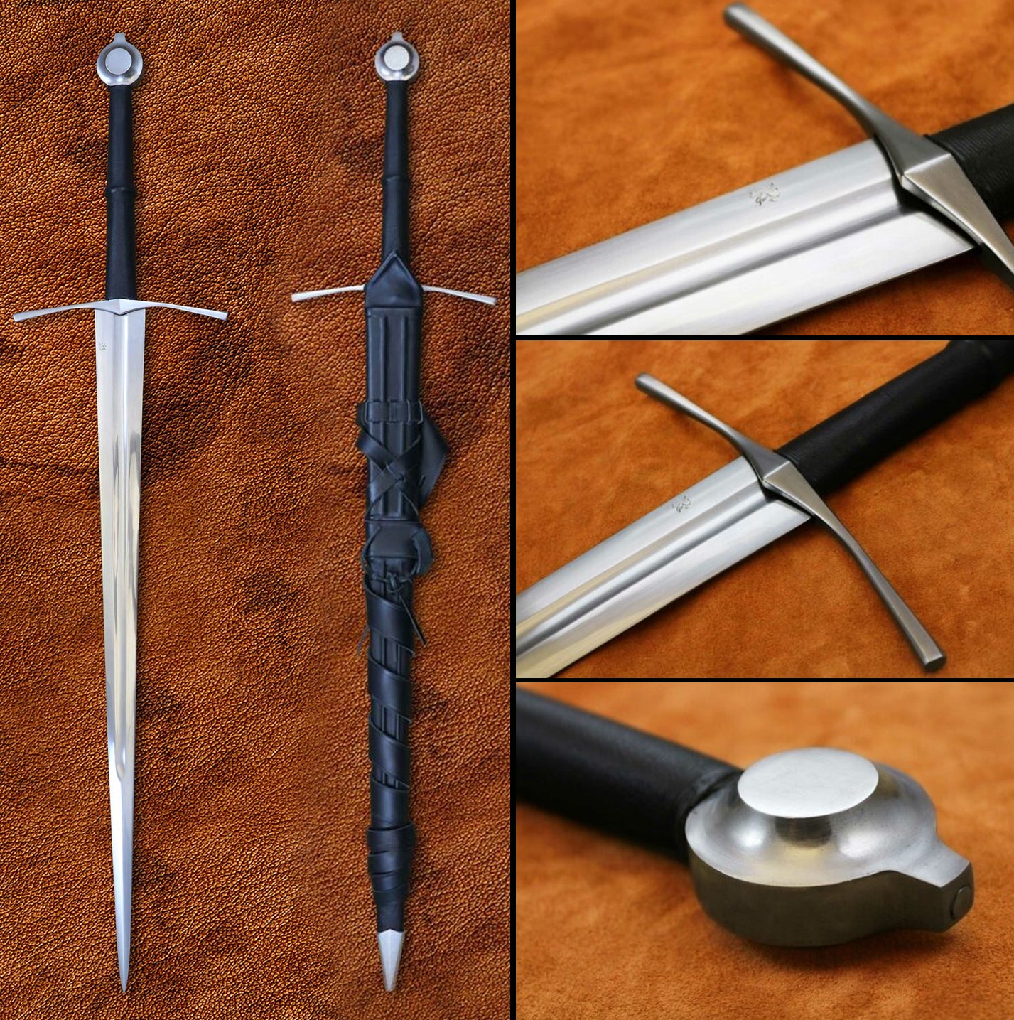 Knight Bastard Medieval Sword