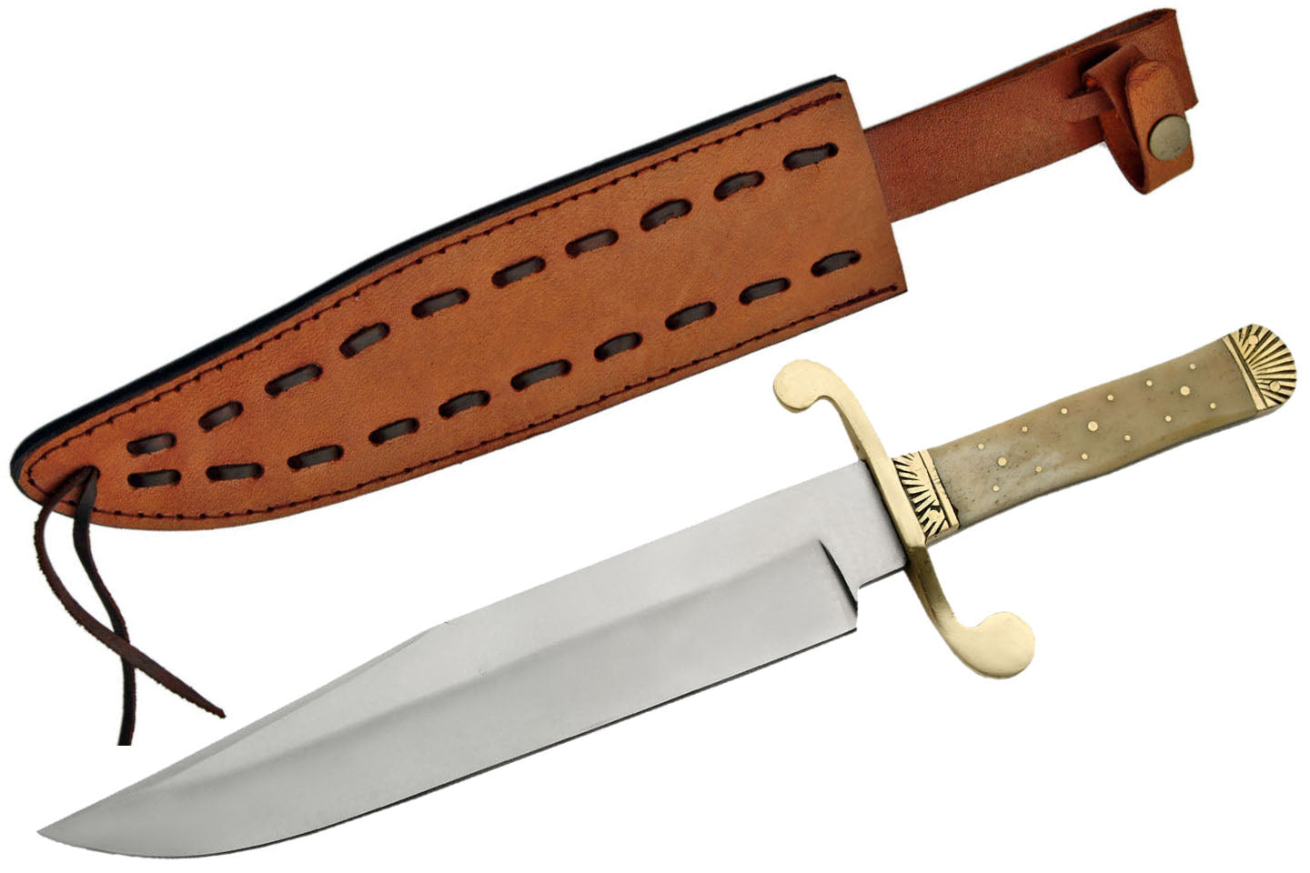 Classic Bowie Knife (Bone Handle)