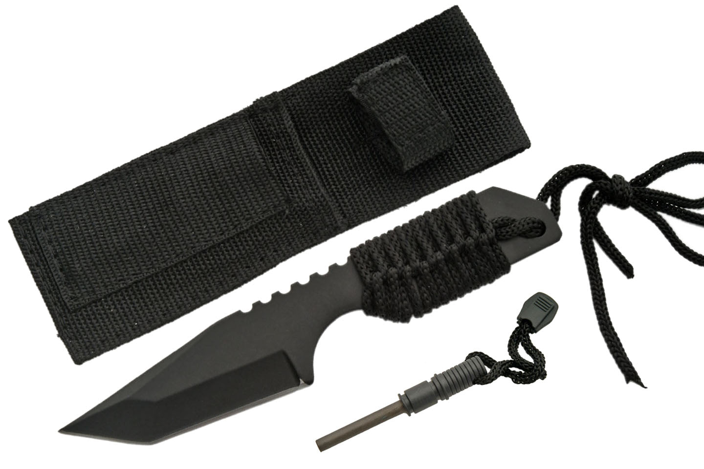 Tanto Survivor Knife with Fire Starter