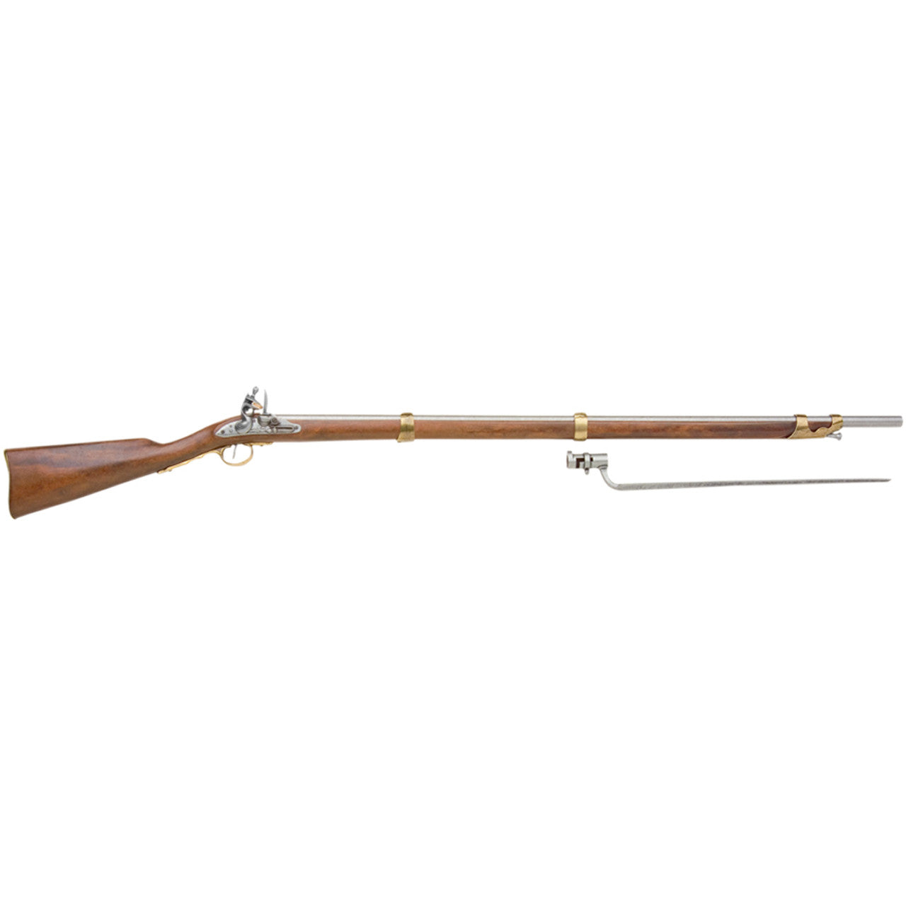 Colonial Replica Charleville Rifle With Bayonet Non-Firing