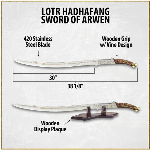 UC1298 – Hadhafang, Sword of Arwen