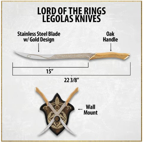 UC1372 – Fighting Knives of Legolas