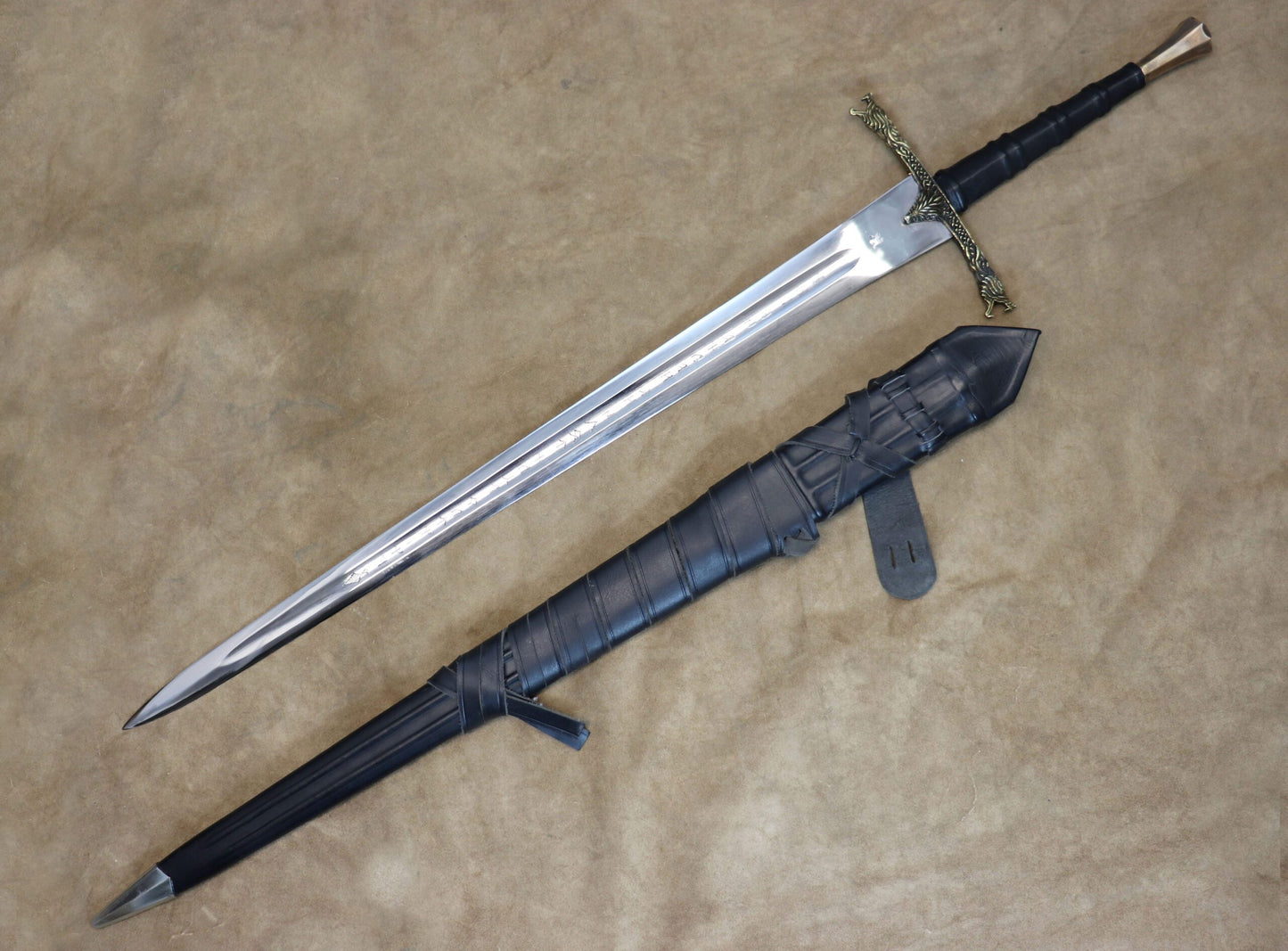 The Eindride Lone Wolf Sword