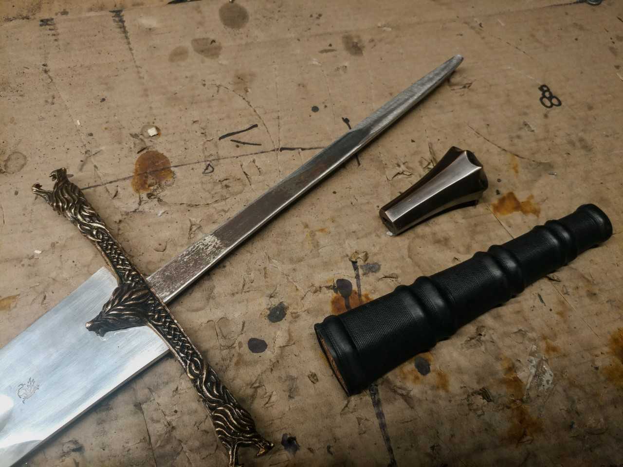 The Eindride Lone Wolf Sword