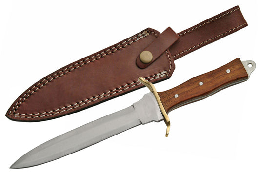 11.5" Wood Commando Dagger