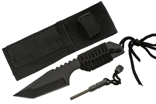 7" Tanto Survivor With Fire Starter