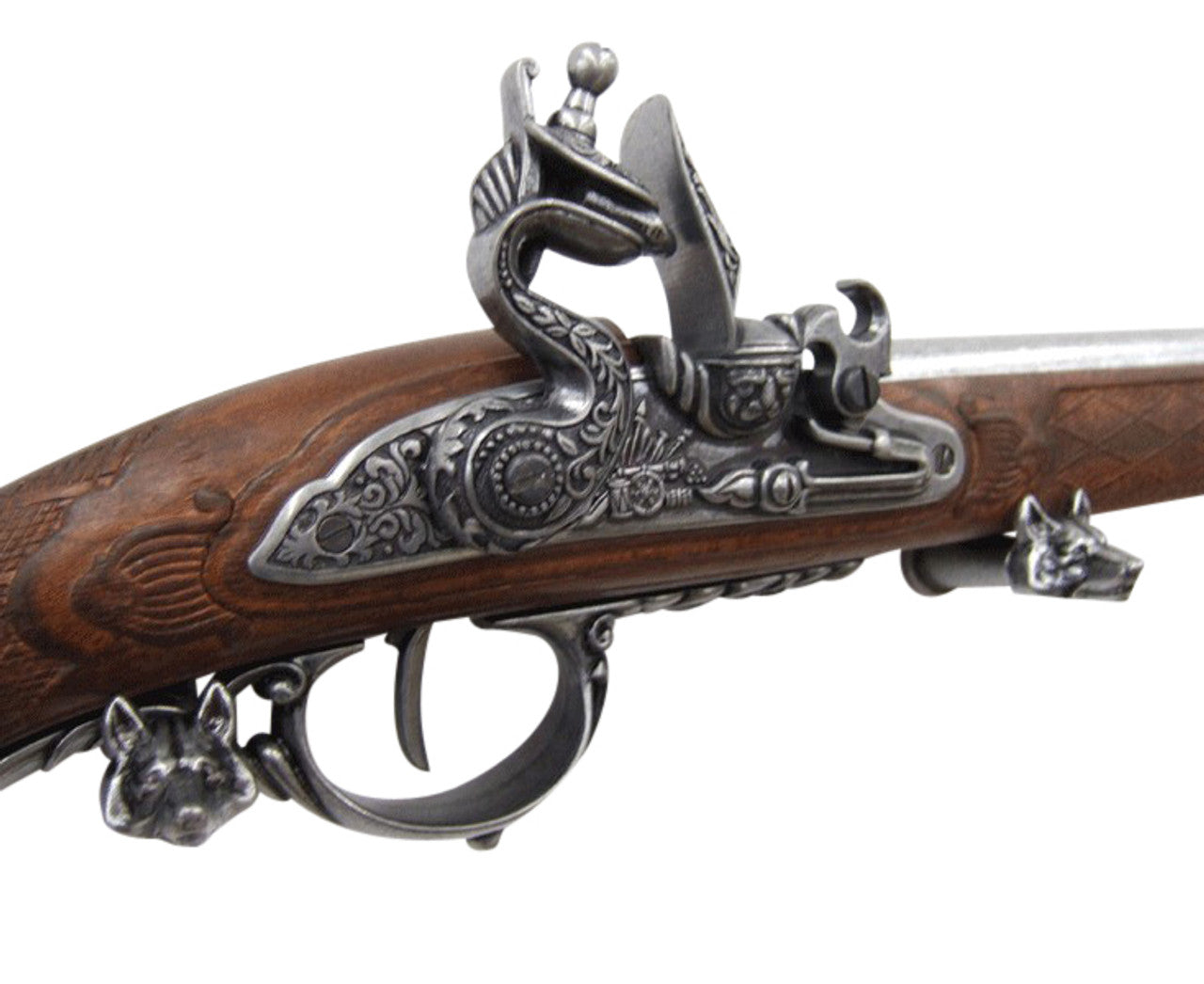 Colonial Replica 1807 French Flintlock Rifle Non-Firing