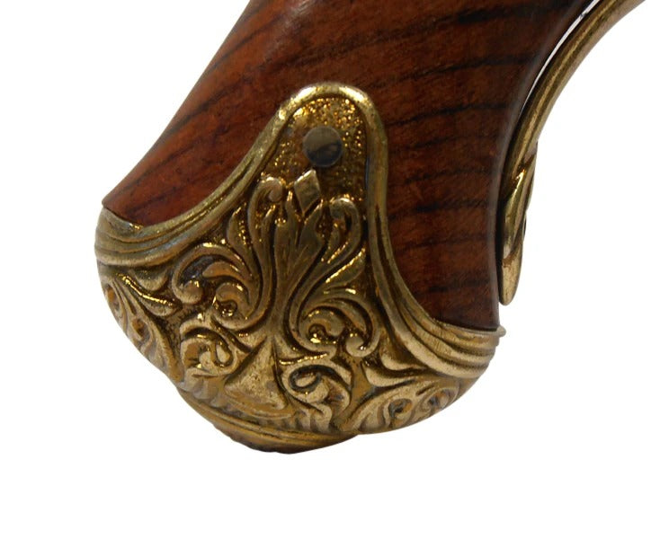 Left-Handed Indian Flintlock Brass finish Non-Firing