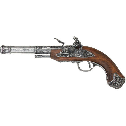 Left-Handed Indian Flintlock Gray finish Non-Firing