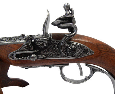 Left-Handed Indian Flintlock Gray finish Non-Firing