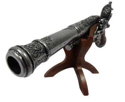 Left-Handed Indian Flintlock Gray finish Non-Firing