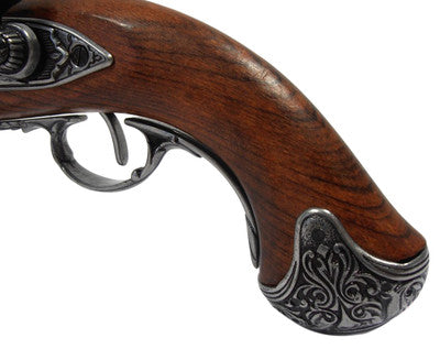 Left-Handed Indian Flintlock Gray finish Non-Firing