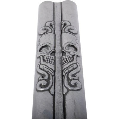 Double-barrel Pirate Pistol Non-Firing  18th Century - Antique Grey