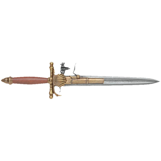 Replica Colonial 18th Century French Dagger Pistol Non-Firing
