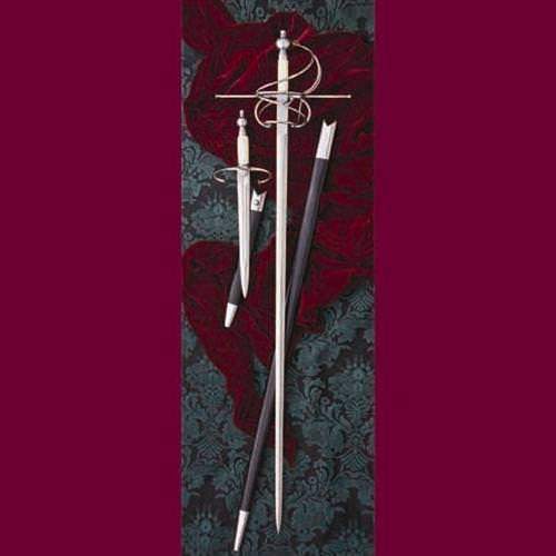Steel Swept Hilt Rapier Left Hand